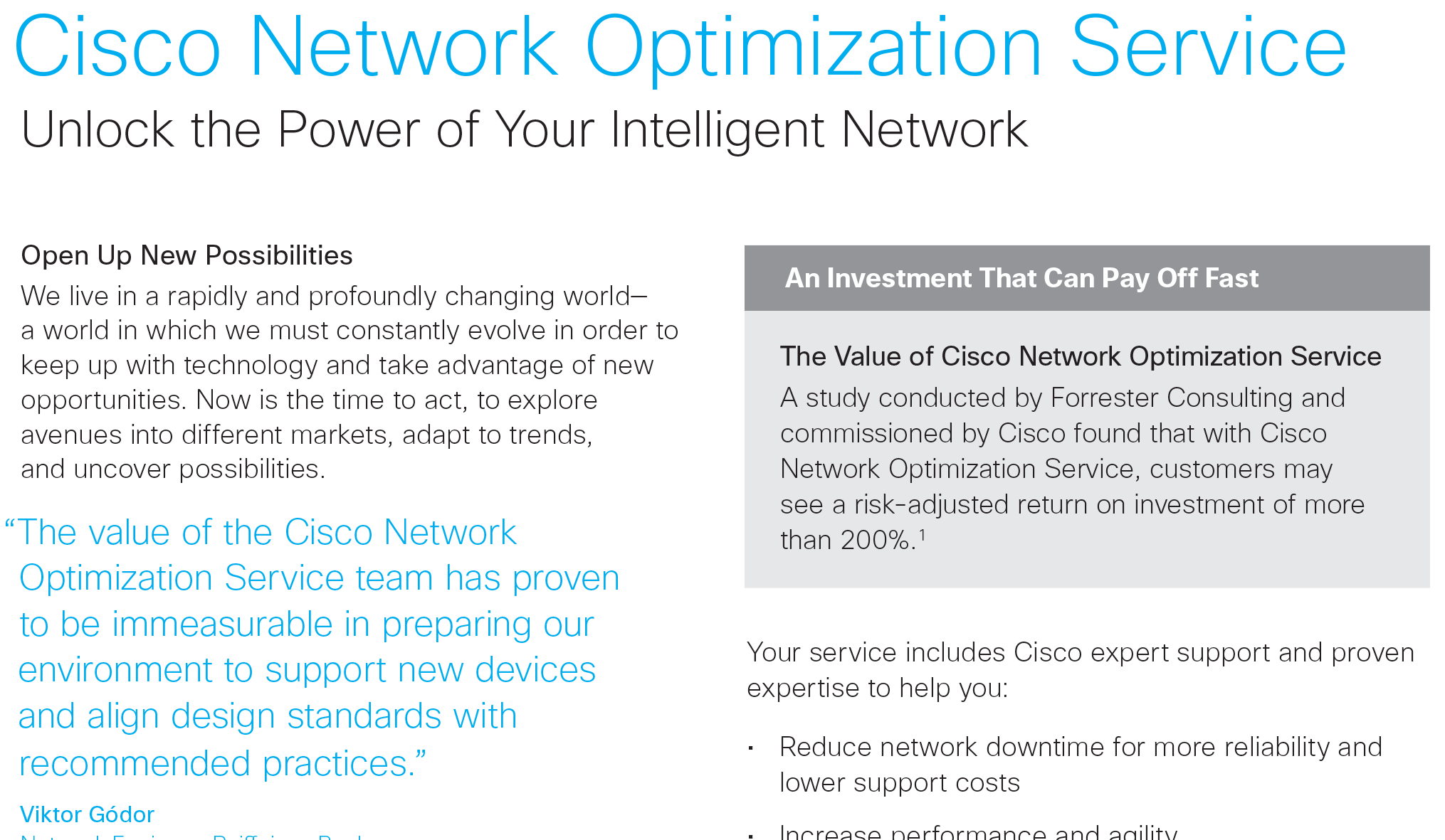 Cisco NOS At-A-Glance